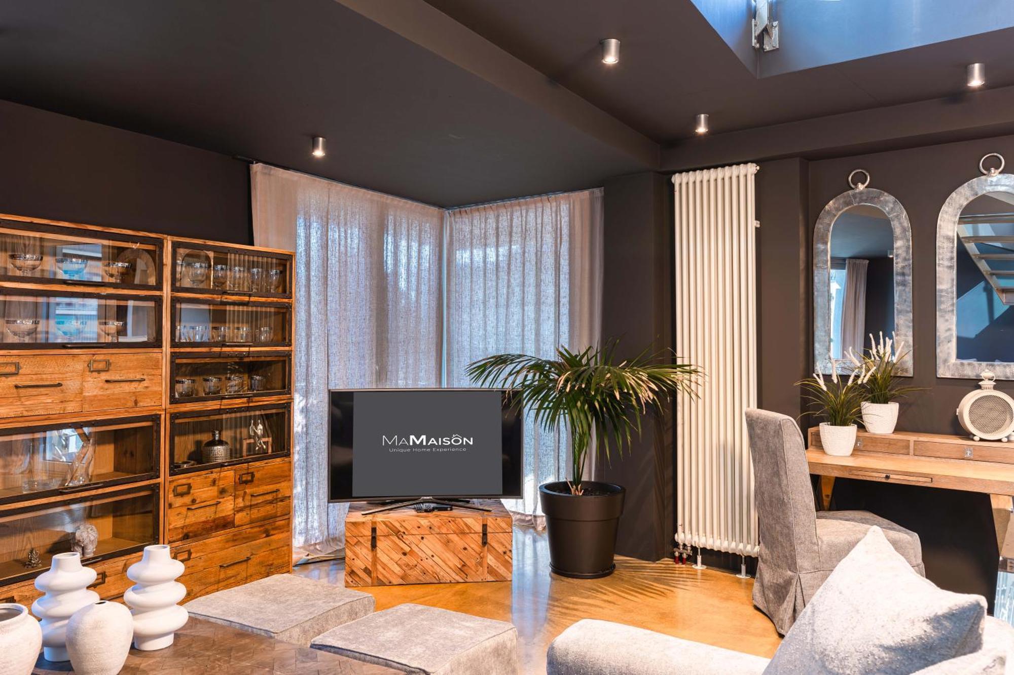 Ma Maison No5 Penthouse Loft, Private Heated Pool, Acropolis View, Ultra High Speed Internet 300 Mbps, Short Walk To Acropolis, Parking Upon Request, 1' From Metro Athen Eksteriør bilde
