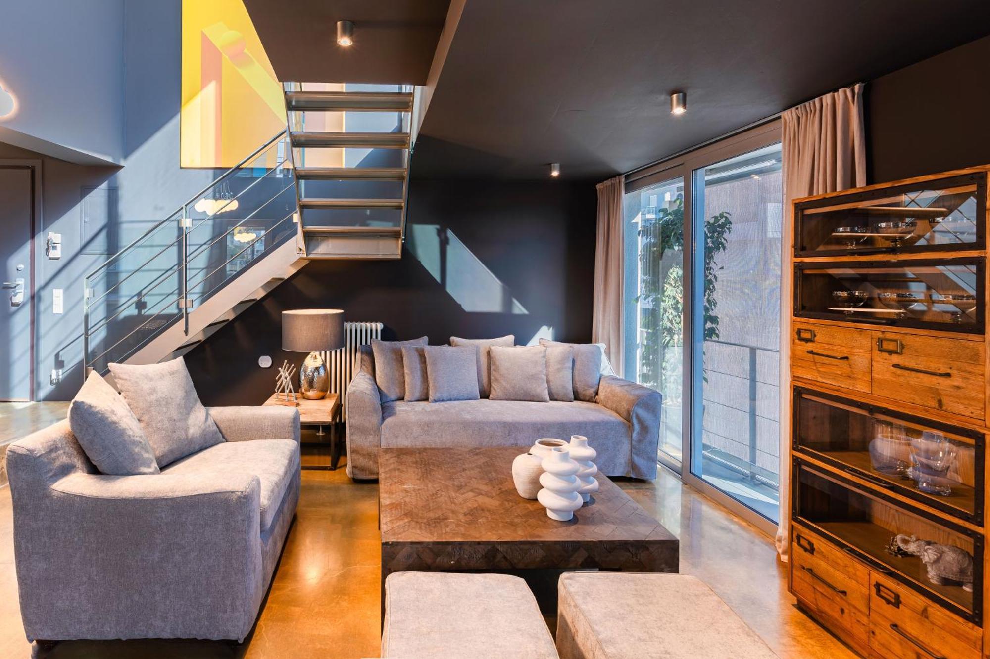 Ma Maison No5 Penthouse Loft, Private Heated Pool, Acropolis View, Ultra High Speed Internet 300 Mbps, Short Walk To Acropolis, Parking Upon Request, 1' From Metro Athen Eksteriør bilde
